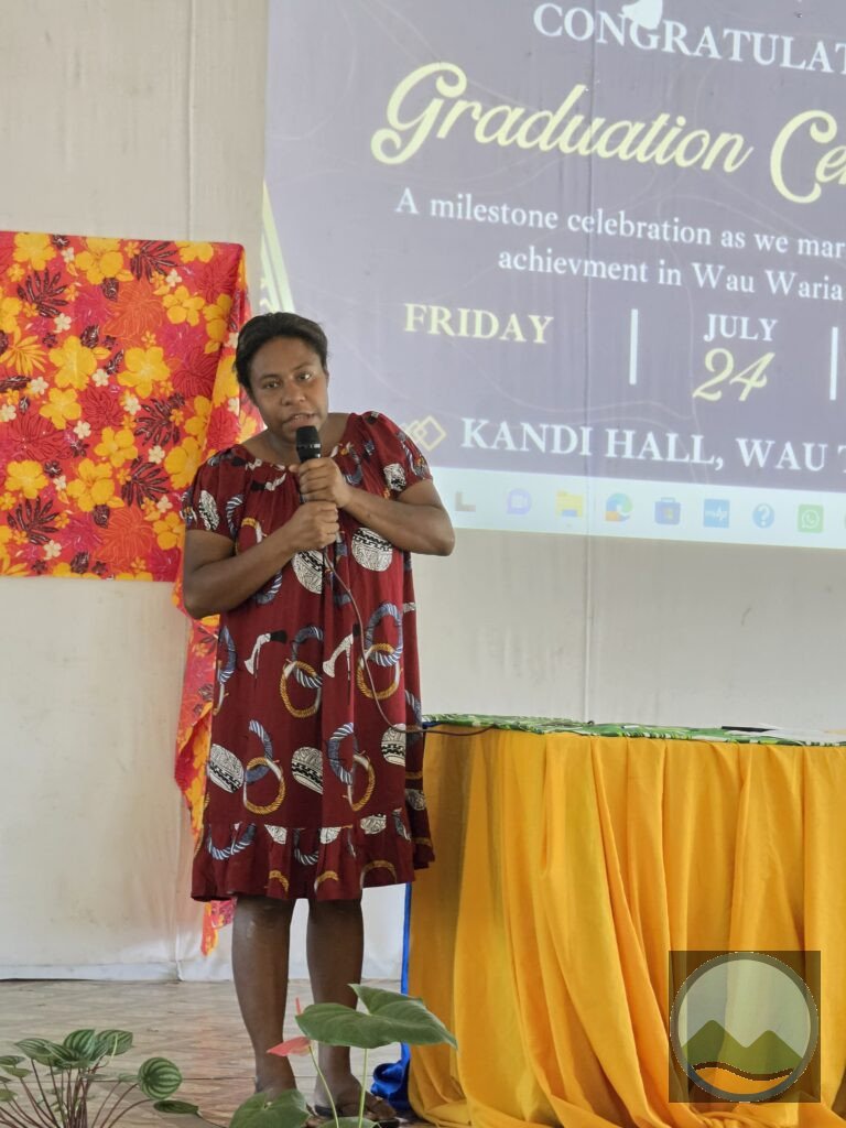 Wau Waria's Corporative and SME Cordinator, Reichonia Lari